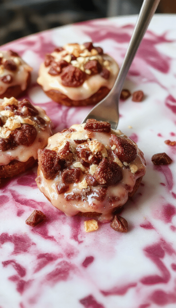 A vibrant and whimsical plate featuring colorful no-bake Moose Farts treats, garnished with playful sprinkles and topped with whipped cream, set on a cheerful pastel background with a rustic wooden table.