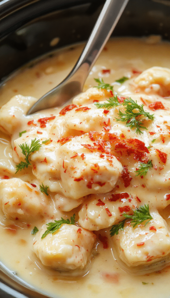 A vibrant bowl of creamy butter chicken topped with fresh cilantro, served with a side of fluffy rice and garnished with slices of lime. The dish has a rich, glossy sauce with tender chicken pieces, golden-brown spices, and a smooth texture. The presentation is inviting and colorful, set on a rustic wooden table with a spoon resting nearby.