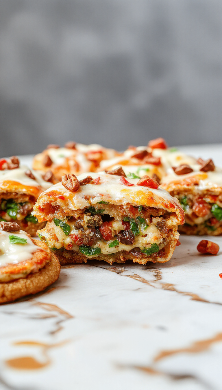 A colorful layered Christmas cookie lasagna on a white plate, with rich cream cheese layers topped with crushed holiday cookies and sprinkles, garnished with a mint sprig and festive red and green candies, styled on a holiday-themed table with warm lighting.